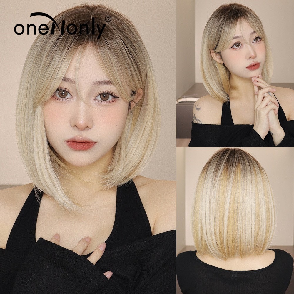 【現貨3】淺金色 米金色 砂金色 金棕 灰金 白金 黃金 亞麻金挑染系列💛愛麗絲假髮 金髮cosplay 金色捲髮假髮-規格圖5