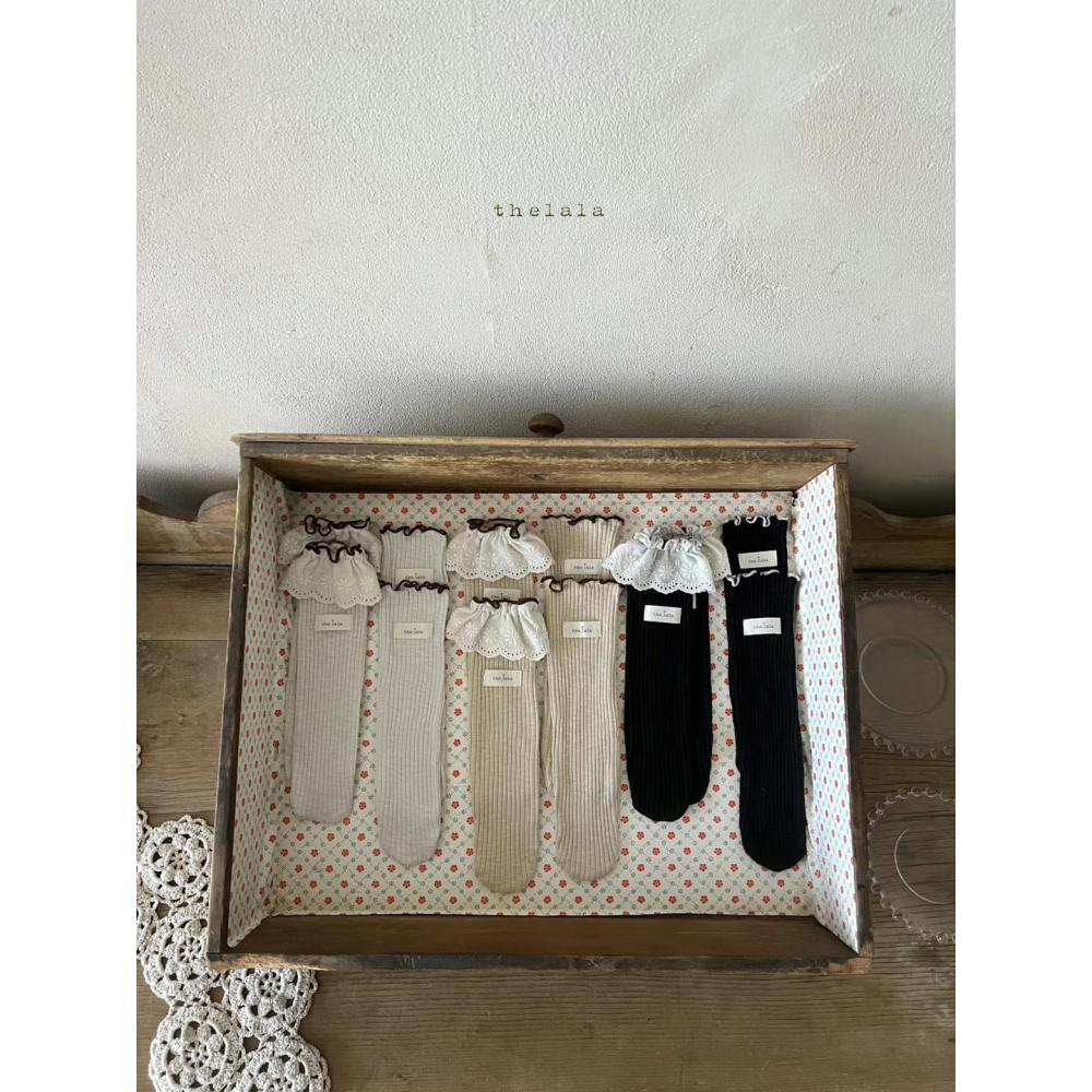 韓-the lala 冬青襪-spring-細節圖3