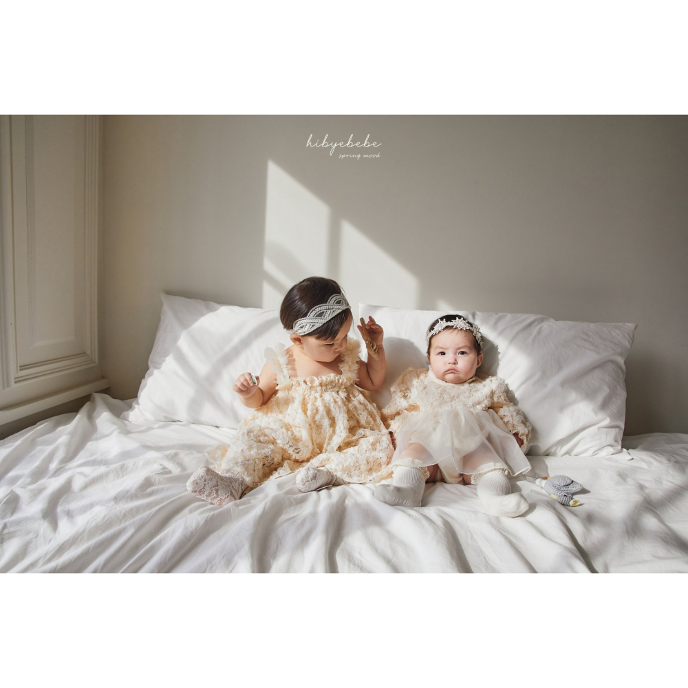 Hibye蕾絲花朵包屁裙#S/80-細節圖2