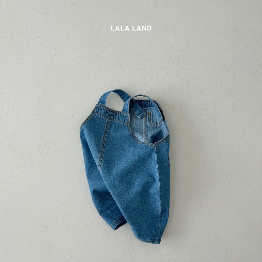 Bebe口袋藍背帶褲(bebe)-細節圖2