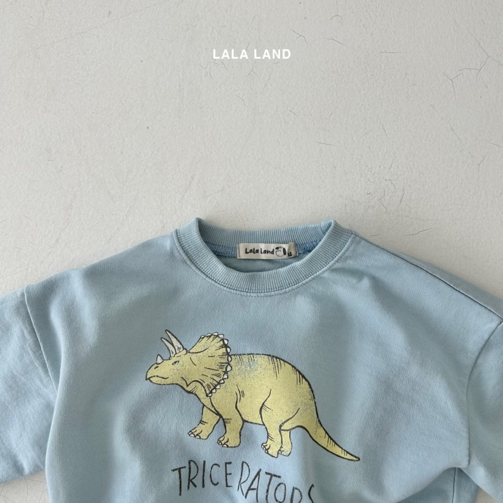 Lalaland恐龍休閒長袖T-細節圖4