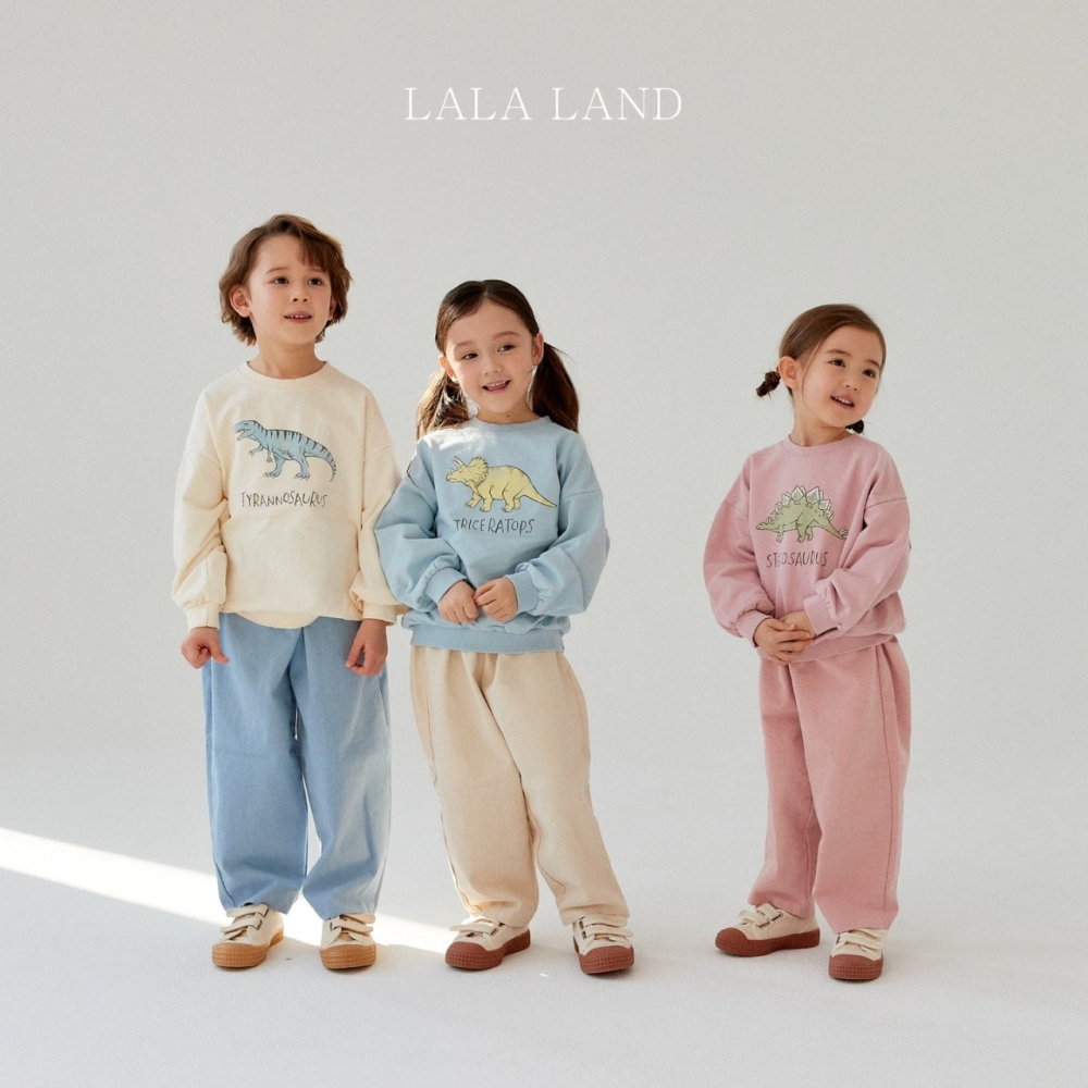 Lalaland恐龍休閒長袖T-細節圖6