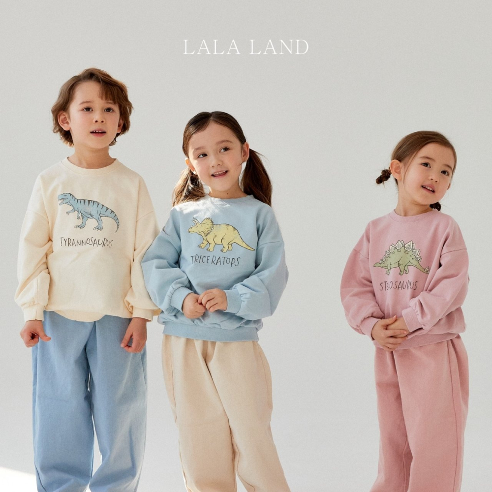 Lalaland恐龍休閒長袖T-細節圖8