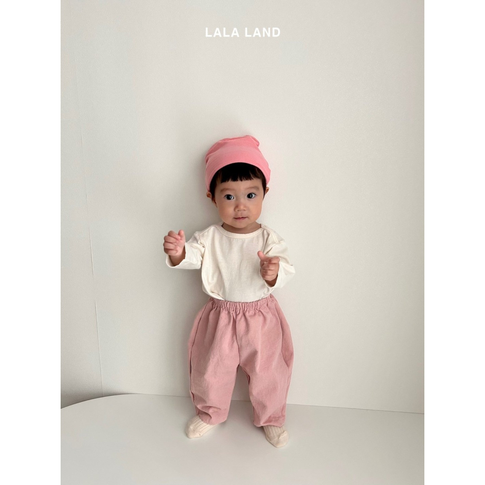 Lalaland休閒縮口牛仔褲(bebe)-細節圖2