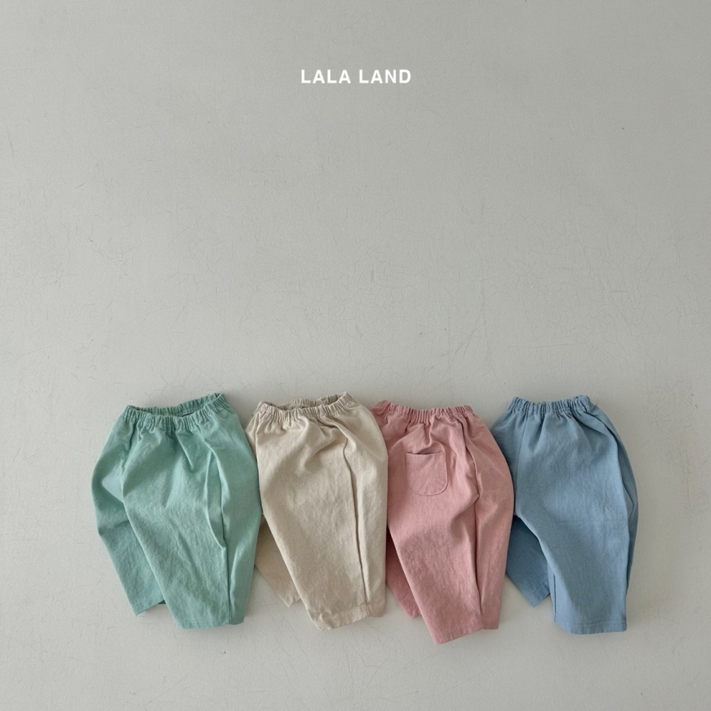 Lalaland休閒縮口牛仔褲(bebe)-細節圖5