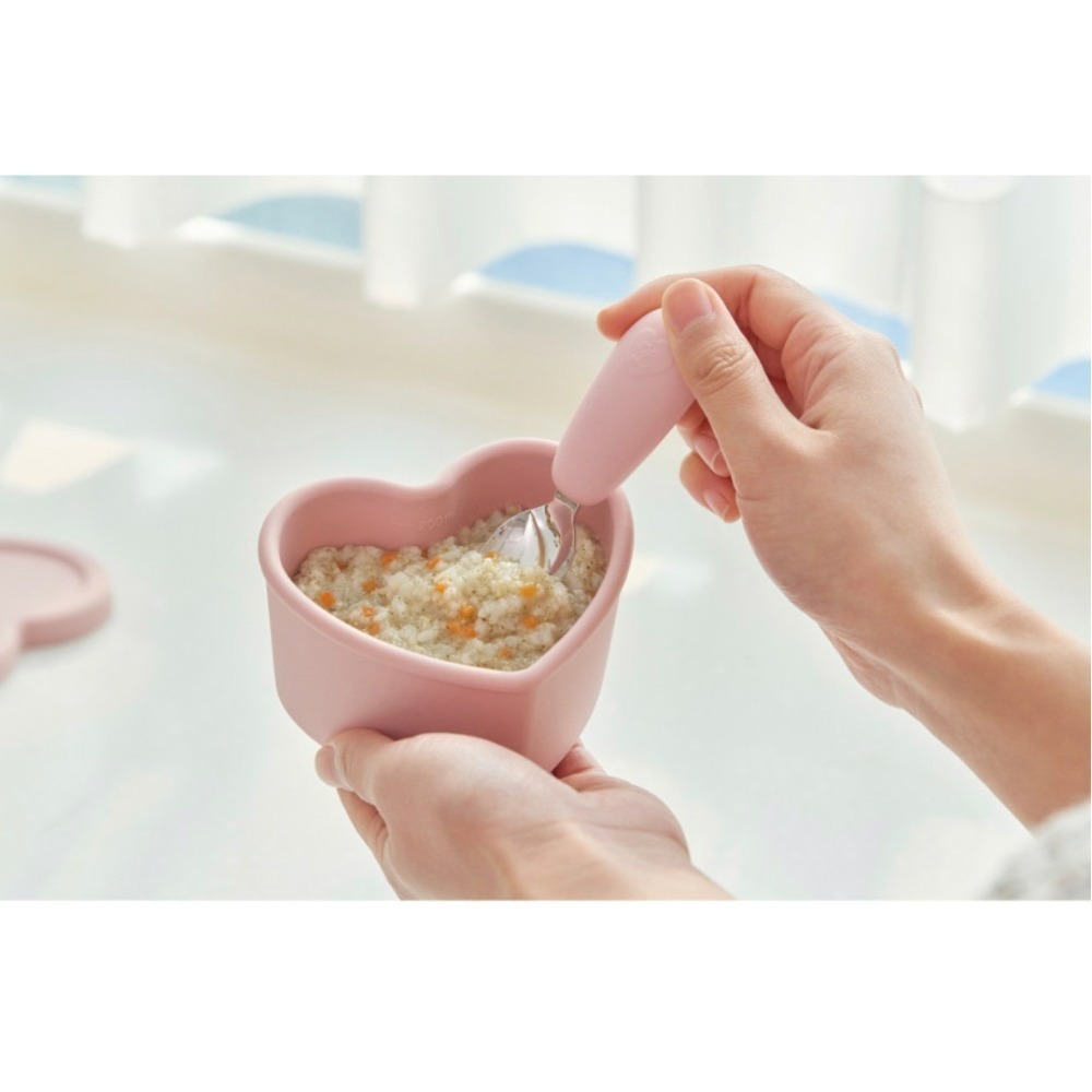 韓國 Loveat 愛心餐碗（含蓋）-細節圖4