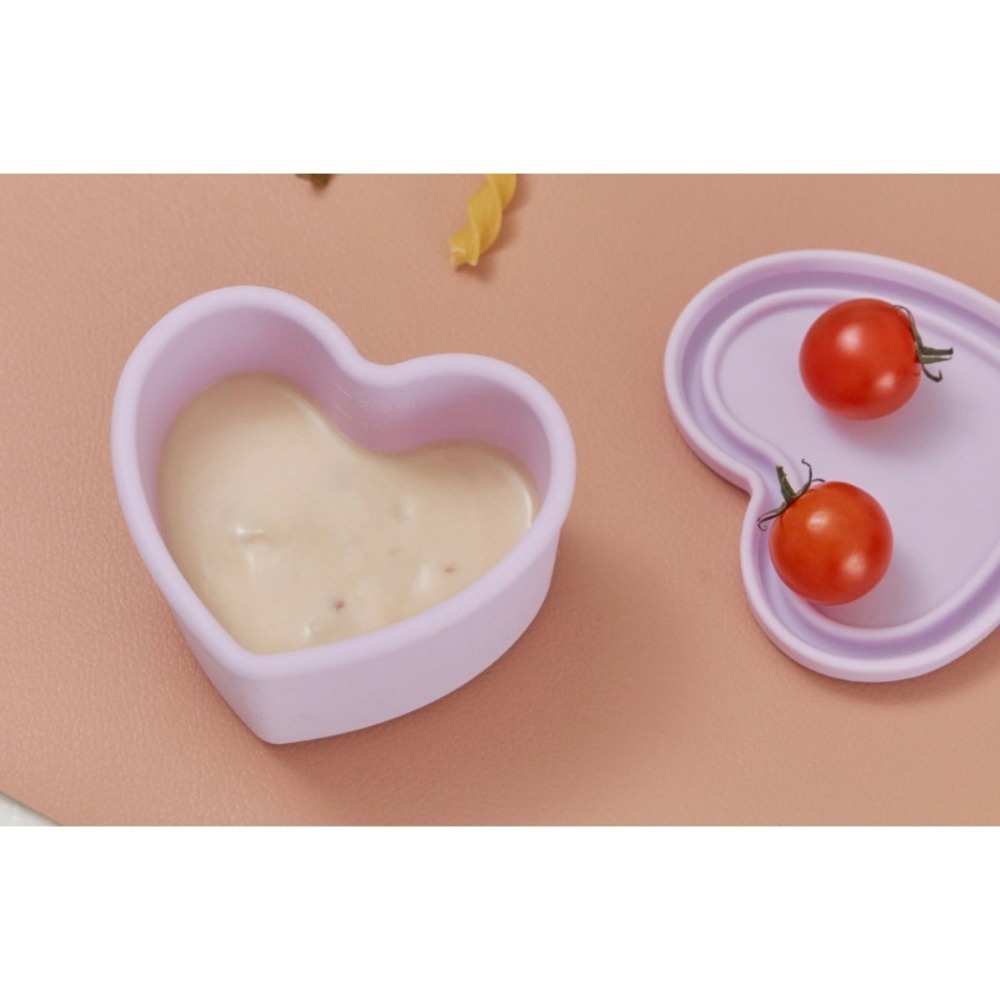 韓國 Loveat 愛心餐碗（含蓋）-細節圖5