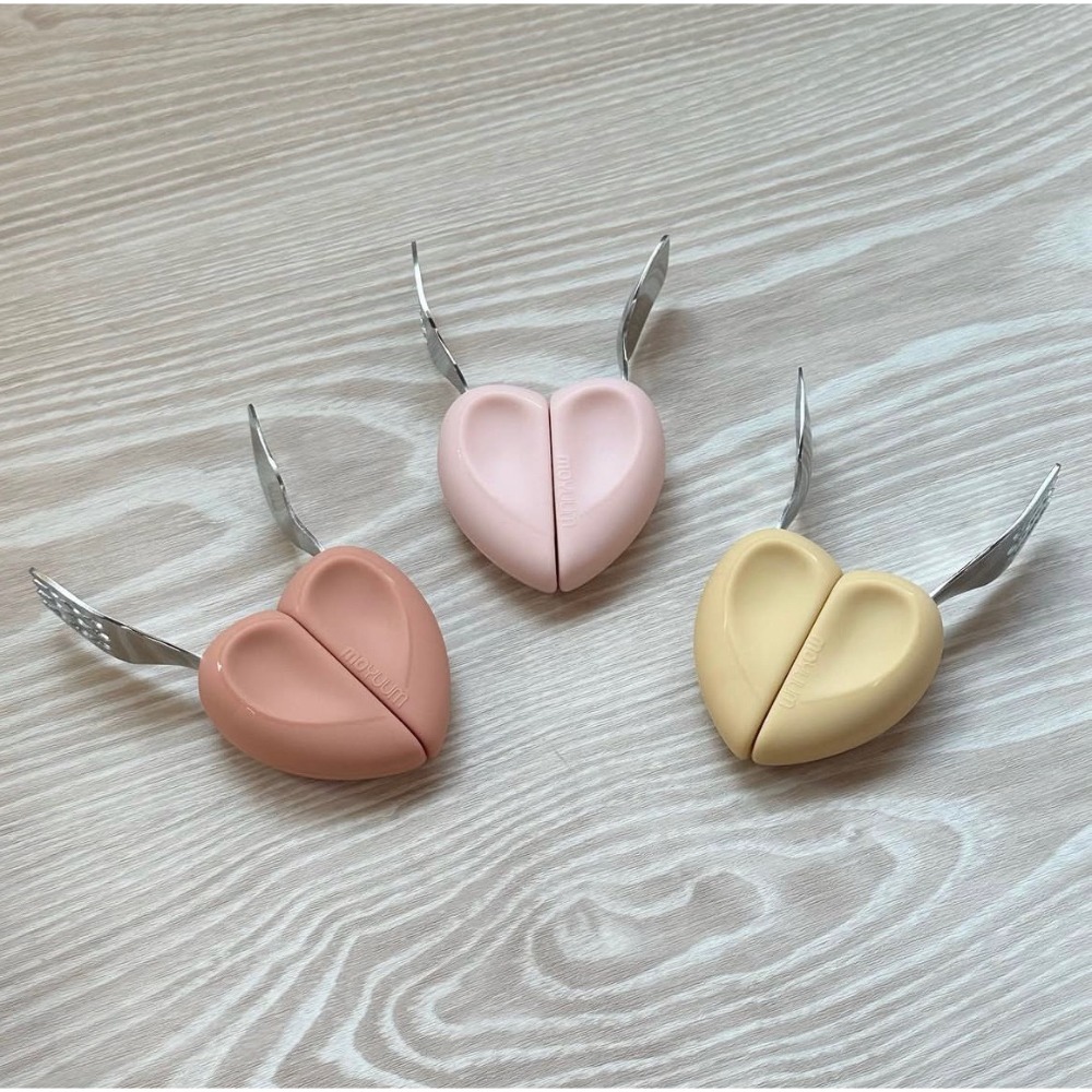 現貨 限量特價⏰韓國moyuum愛心叉匙-細節圖4