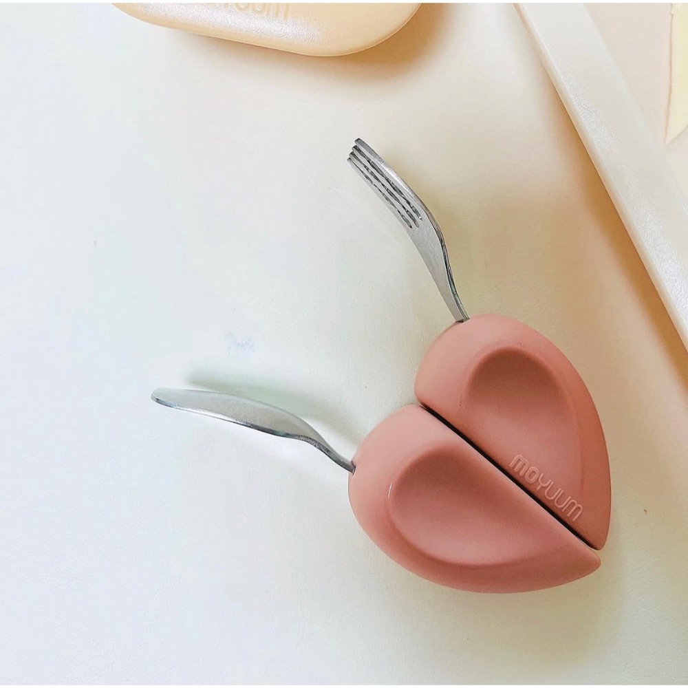 現貨 限量特價⏰韓國moyuum愛心叉匙-細節圖8