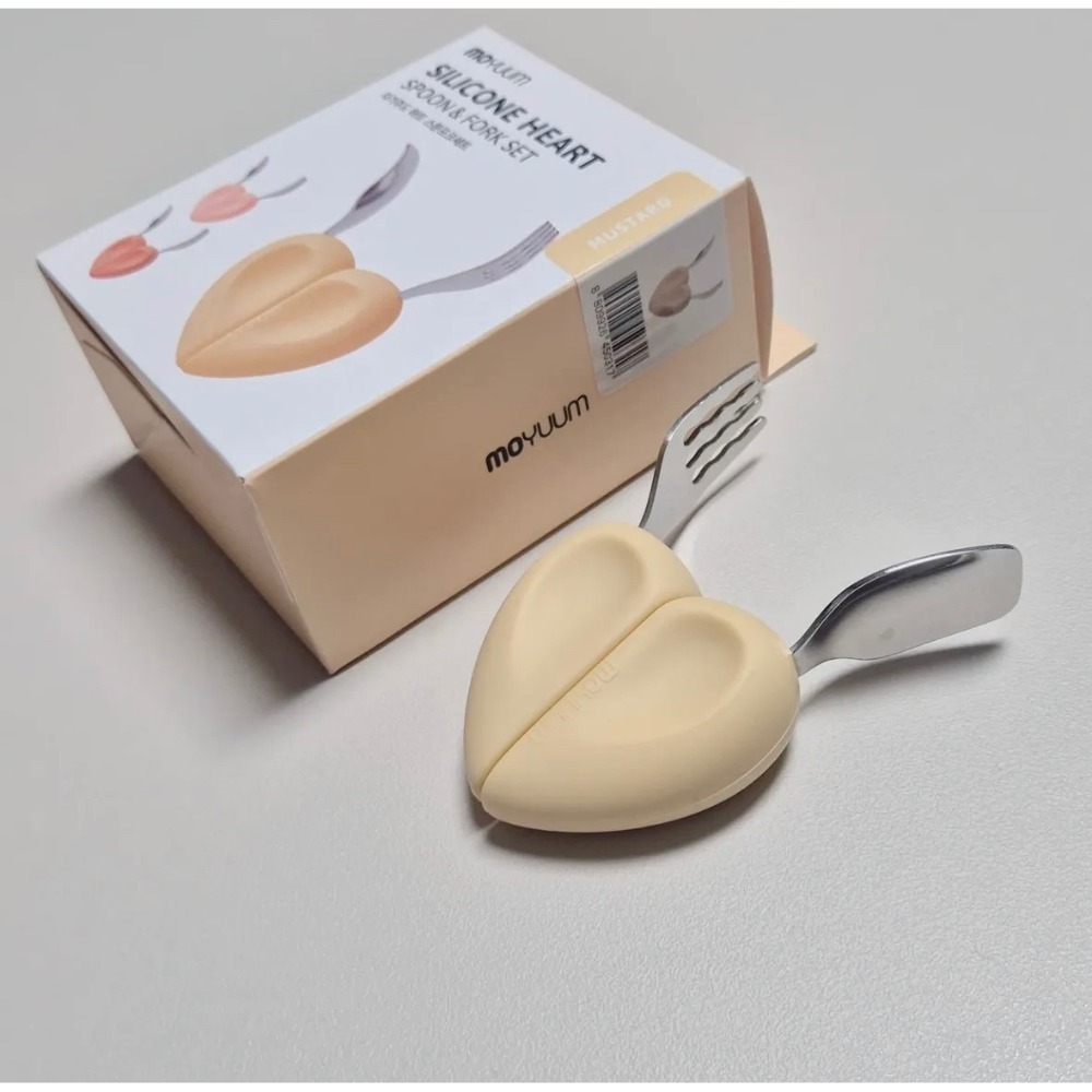 部分現貨 韓國moyuum愛心叉匙-細節圖6