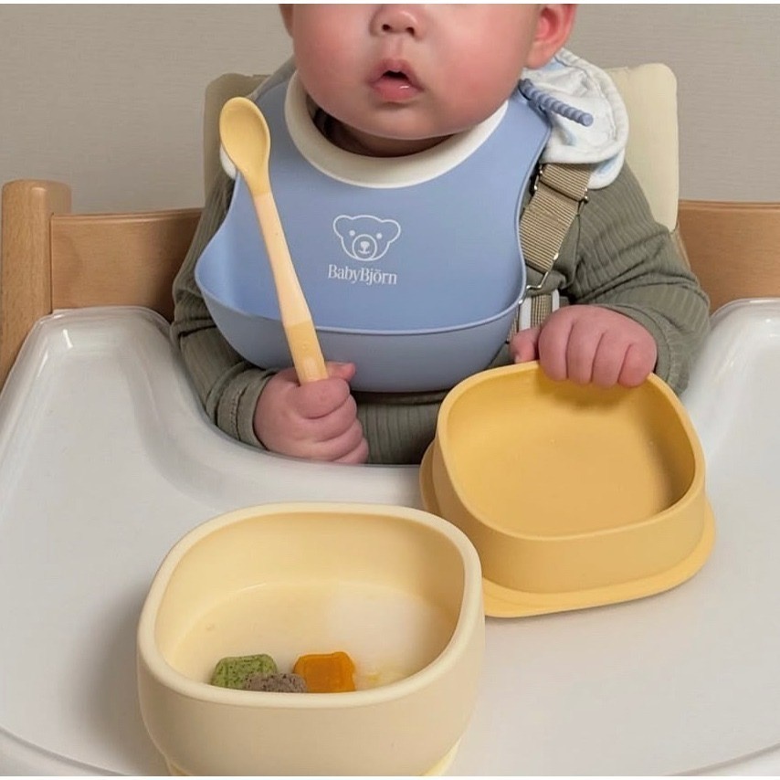 現貨在台 韓國 Moyuum白金矽膠餐碗-細節圖2