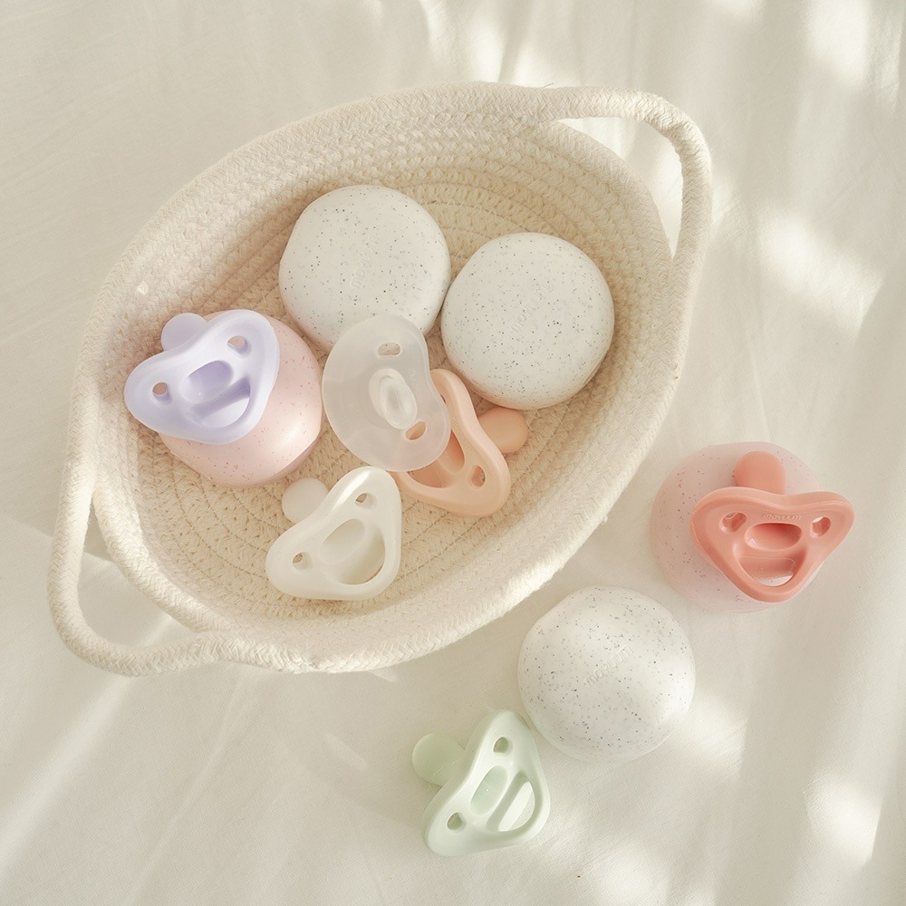 韓國 Moyuum 微笑奶嘴 4個（含盒） 選階段顏色私訊-細節圖4