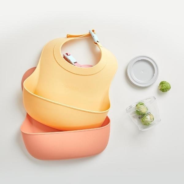 韓國 Moyuum 矽膠防水圍兜-細節圖2