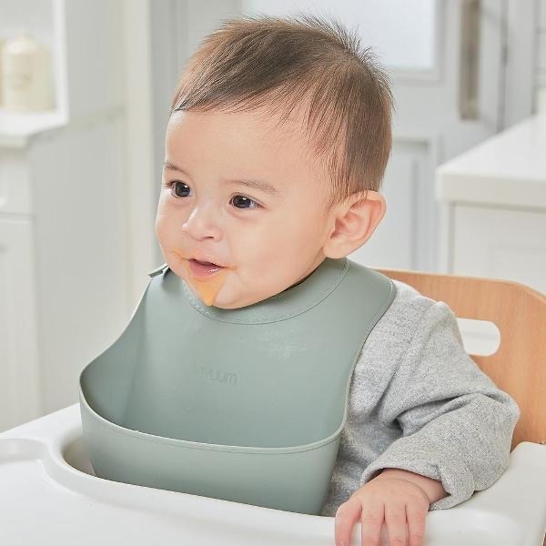 韓國 Moyuum 矽膠防水圍兜-細節圖5