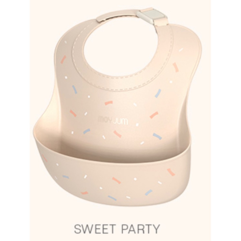 韓國 Moyuum 矽膠防水圍兜-細節圖7