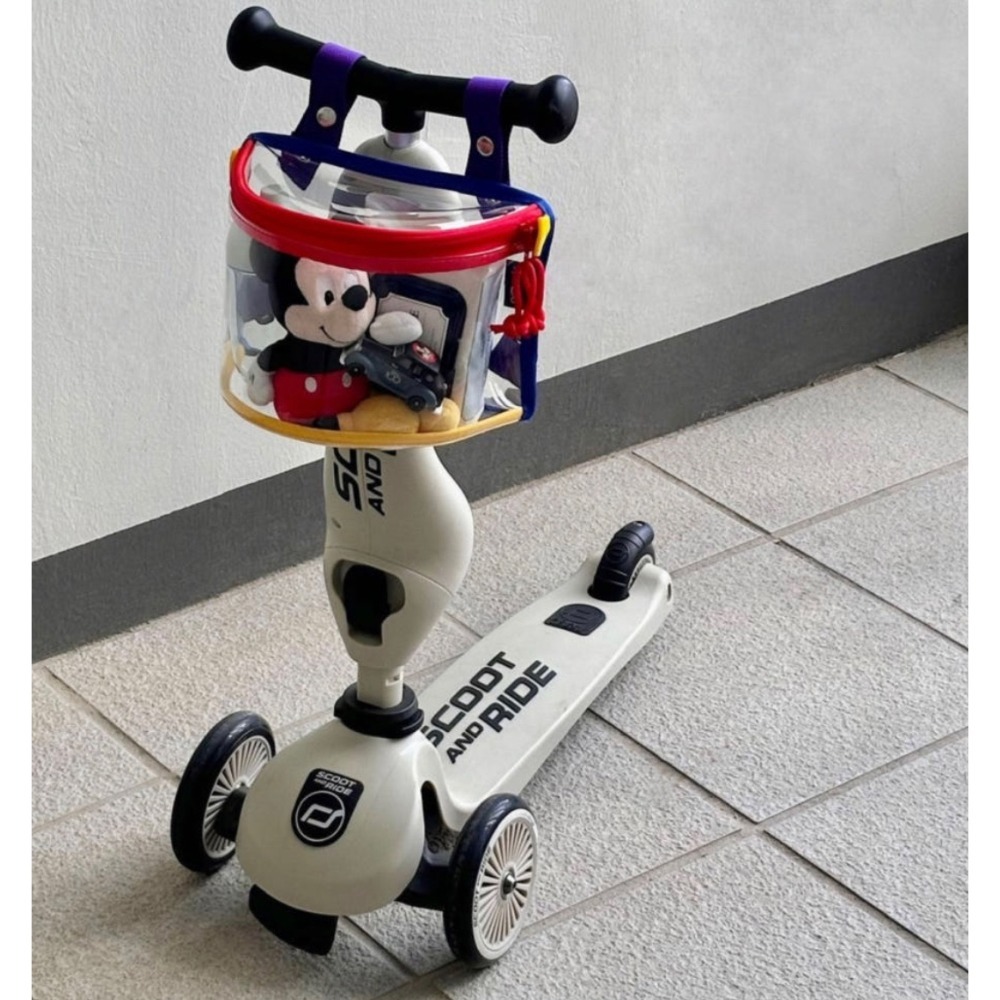 韓國製 Amoo兒童多功能3WAY透明包-細節圖3