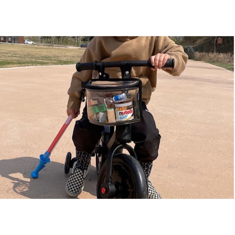 韓國製 Amoo兒童多功能3WAY透明包-細節圖4