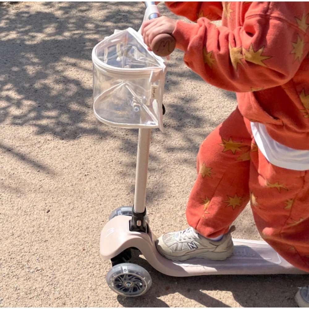 韓國製 Amoo兒童多功能3WAY透明包-細節圖6