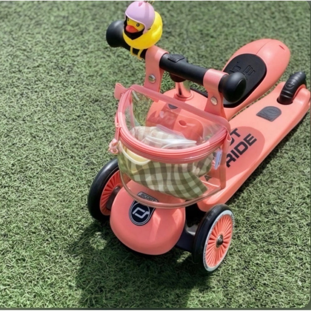 韓國製 Amoo兒童多功能3WAY透明包-細節圖11