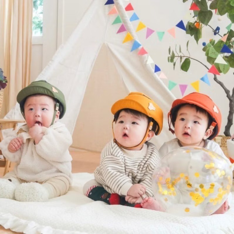 現貨🔥韓國COMMU寶寶防撞帽-細節圖2