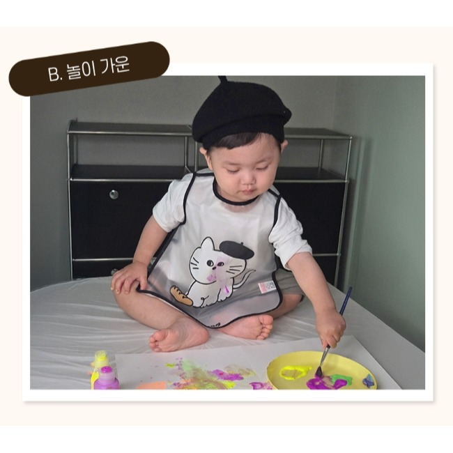 韓國 ubmom 圍兜-細節圖6