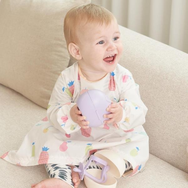 韓國 moyuum 一體式防水圍兜-細節圖2