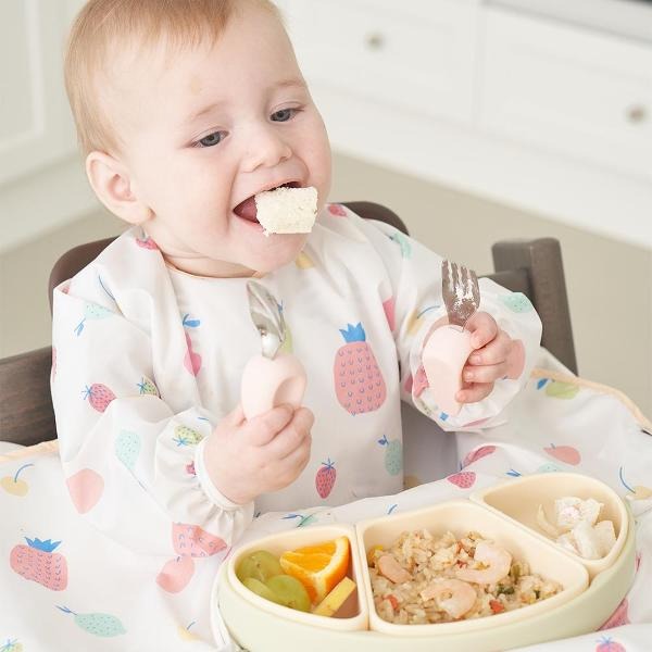 韓國 moyuum 一體式防水圍兜-細節圖6