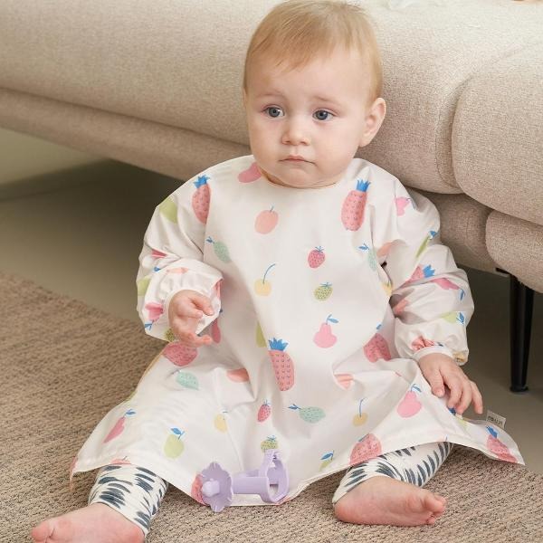 韓國 moyuum 一體式防水圍兜-規格圖6