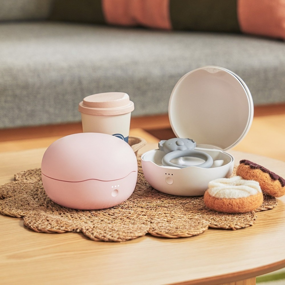 韓國 JJOBI teether 쪼비티더 奶嘴/固齒器隨身殺菌烘乾機-細節圖2