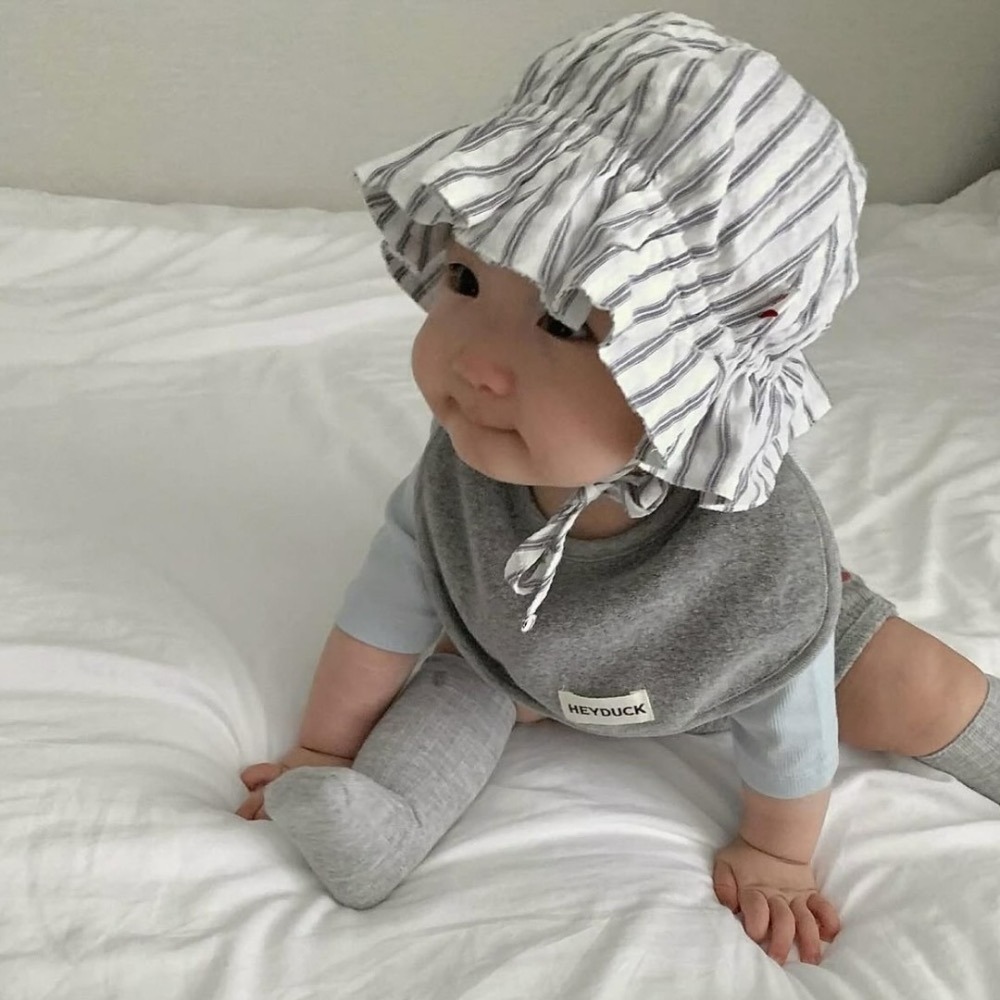 韓國 Heydouk 헤이덕 厚磅質感圍兜 吸水棉-細節圖4