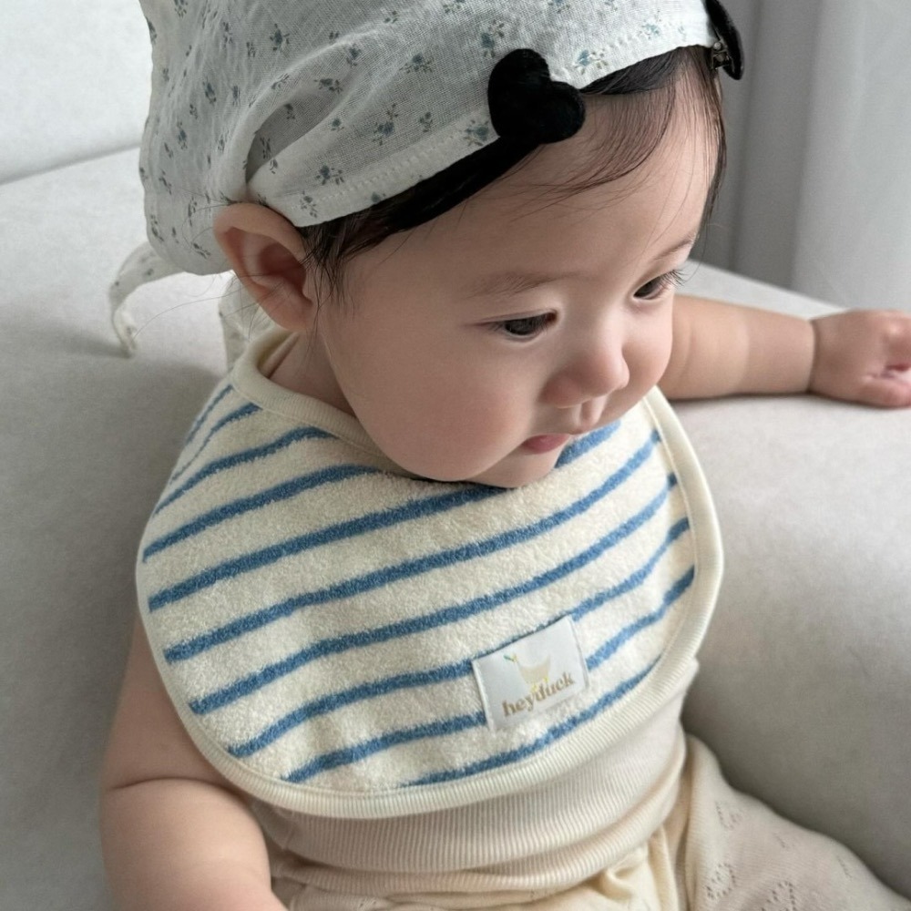 韓國 Heydouk 헤이덕 厚磅質感圍兜 吸水棉-細節圖7