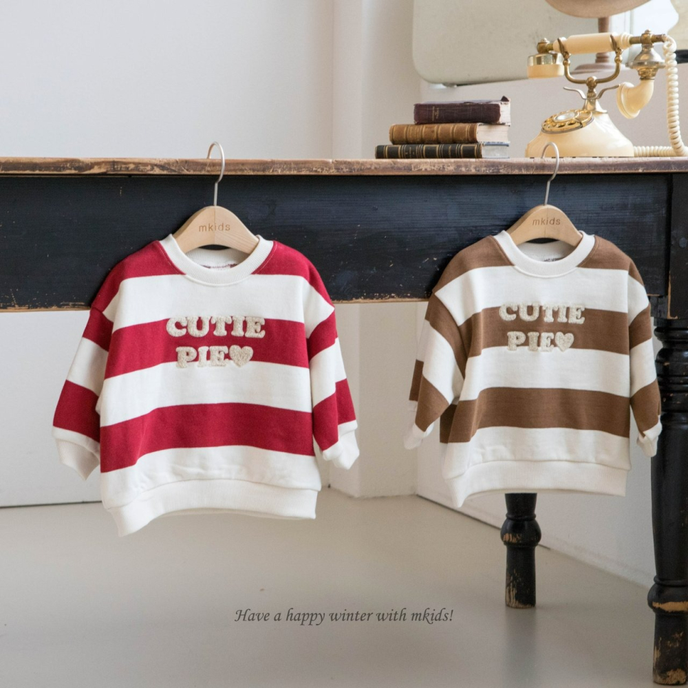 Mkids 上衣 엠키즈 파이맨투맨-細節圖6