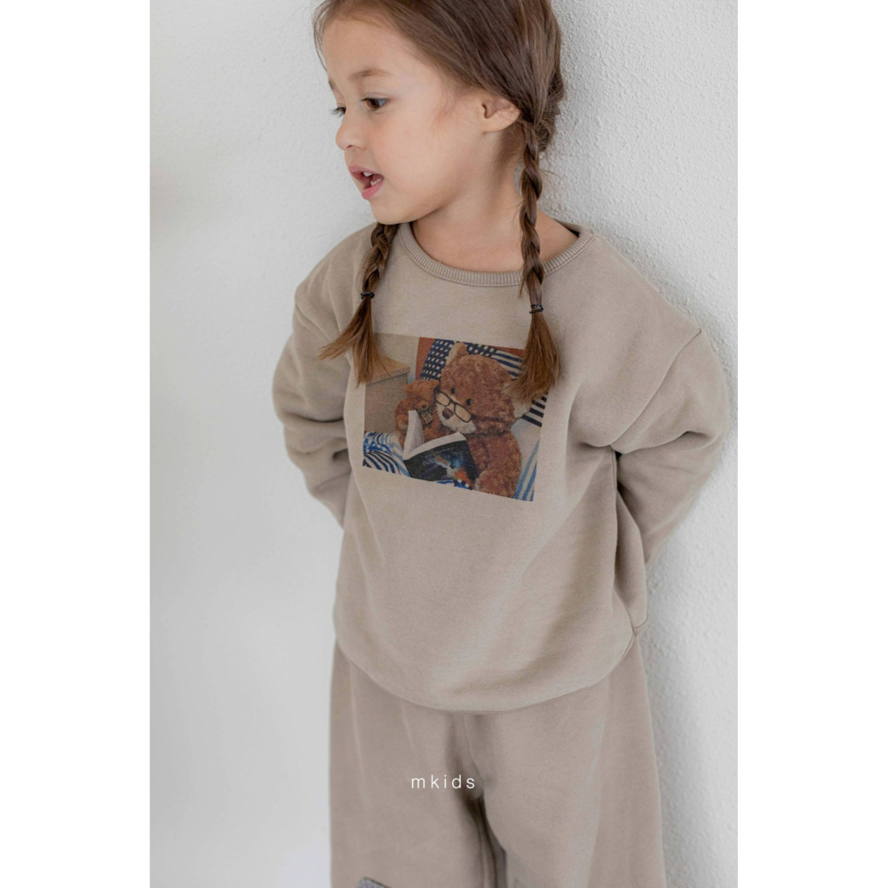 Mkids 上衣 엠키즈 코코맨투맨-細節圖3