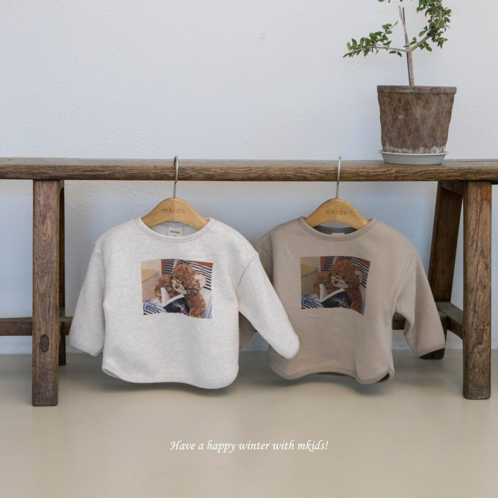Mkids 上衣 엠키즈 코코맨투맨-細節圖5