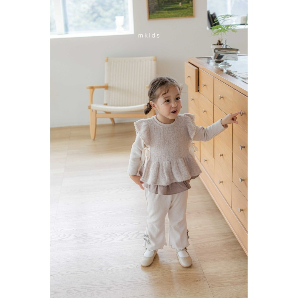 Mkids 上衣 엠키즈 조세핀블라우스-細節圖3