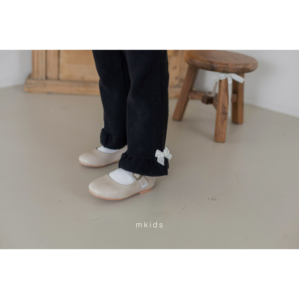 Mkids 褲子 엠키즈 에블린프릴팬츠-細節圖6