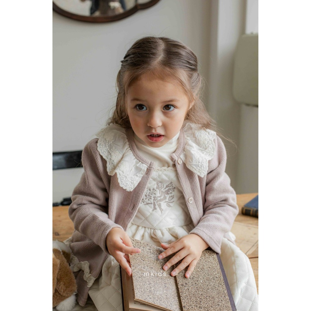 Mkids 開襟衫 엠키즈 에블린가디건-細節圖3