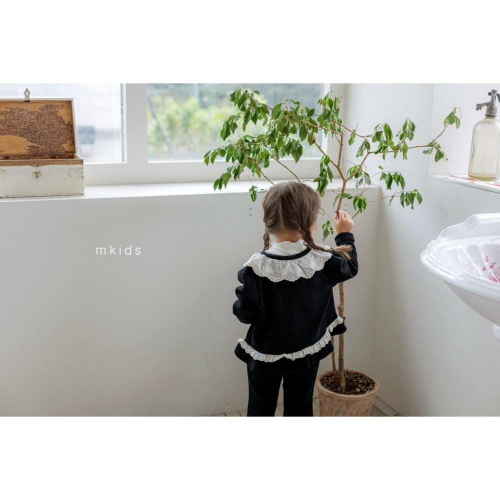 Mkids 開襟衫 엠키즈 에블린가디건-細節圖5