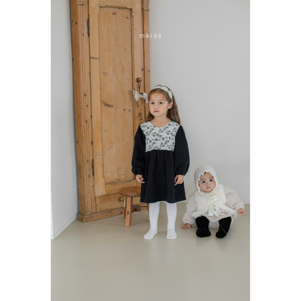 Mkids 洋裝 엠키즈 스윗딜원피스-細節圖4