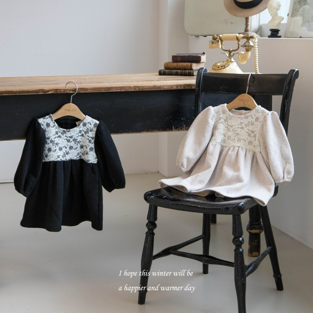 Mkids 洋裝 엠키즈 스윗딜원피스-細節圖5