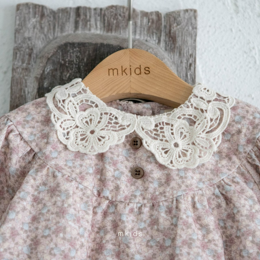 Mkids 套裝 엠키즈 솜사탕블루머세트-細節圖6