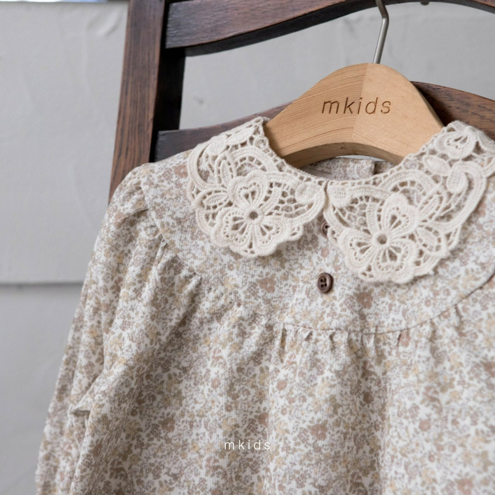 Mkids 套裝 엠키즈 솜사탕블루머세트-細節圖10