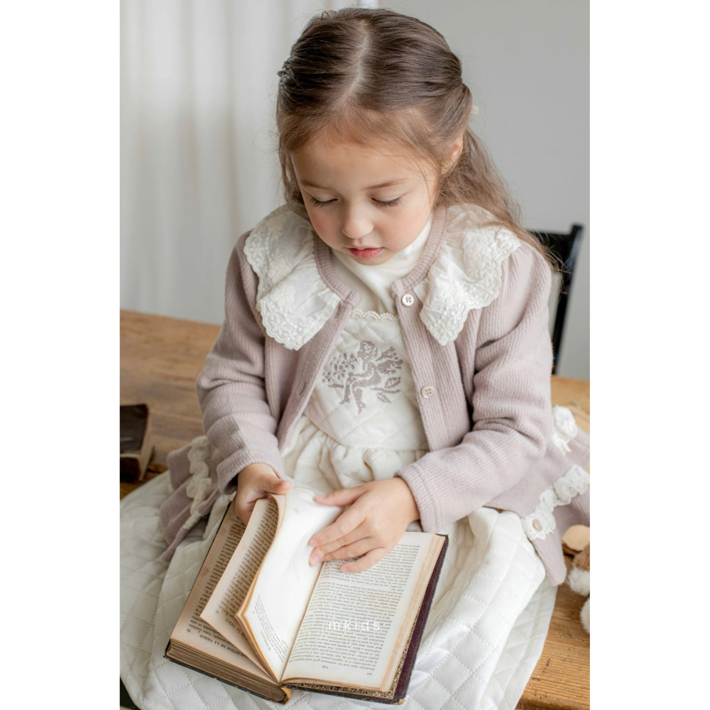 Mkids 洋裝 엠키즈 다이아퀄팅원피스-細節圖4