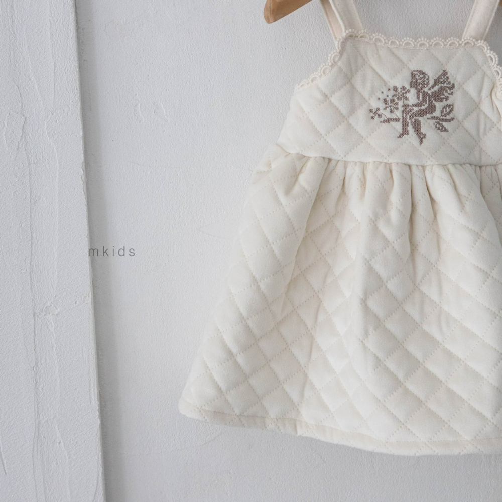 Mkids 洋裝 엠키즈 다이아퀄팅원피스-細節圖7