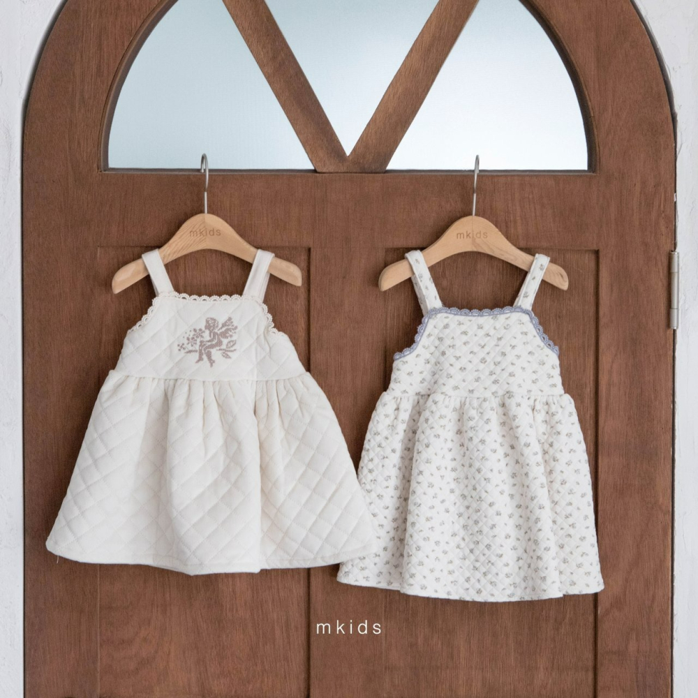 Mkids 洋裝 엠키즈 다이아퀄팅원피스-細節圖8