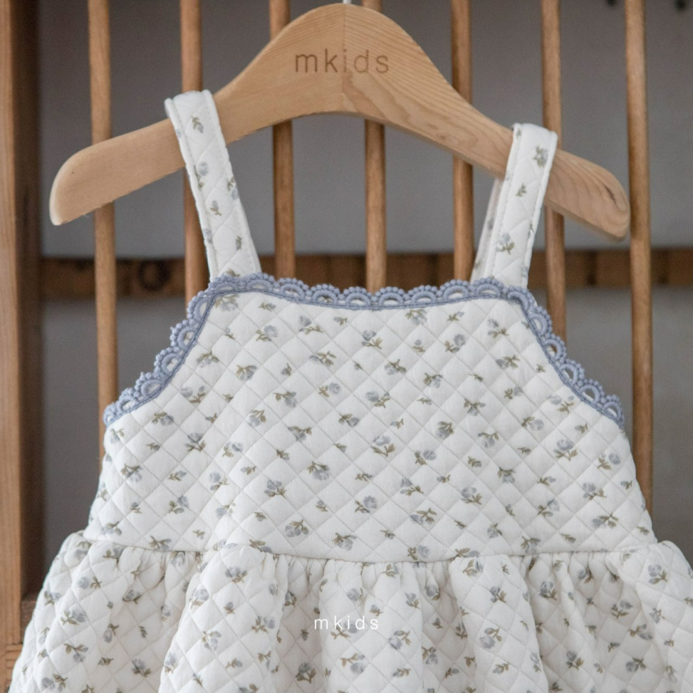 Mkids 洋裝 엠키즈 다이아퀄팅원피스-細節圖10