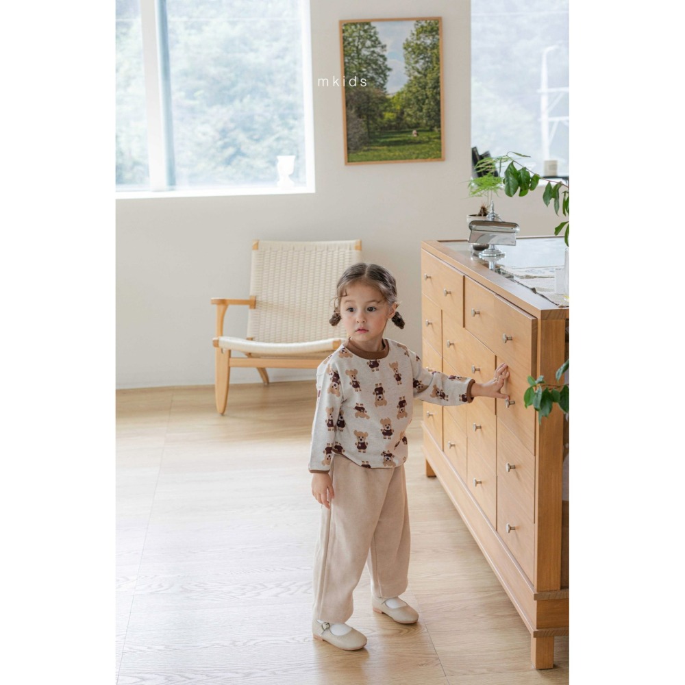 Mkids 上衣 엠키즈 리봉봉니트티-細節圖5