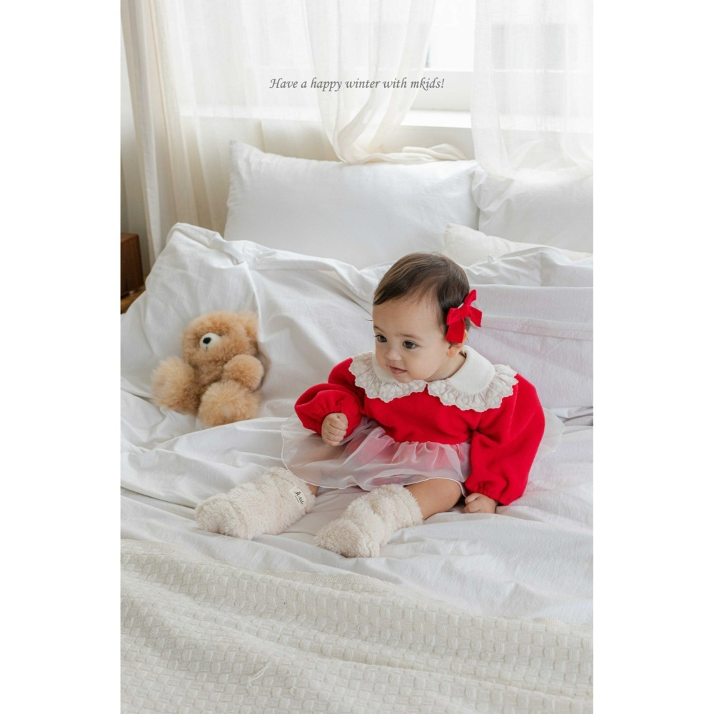 Mkids 毛毛鞋 엠키즈 말랑푸딩덧신-細節圖2