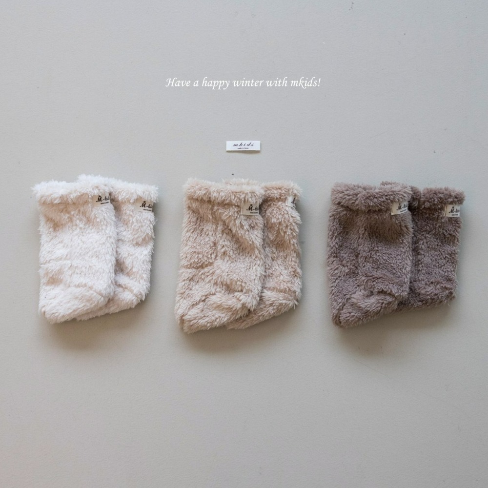 Mkids 毛毛鞋 엠키즈 말랑푸딩덧신-細節圖5