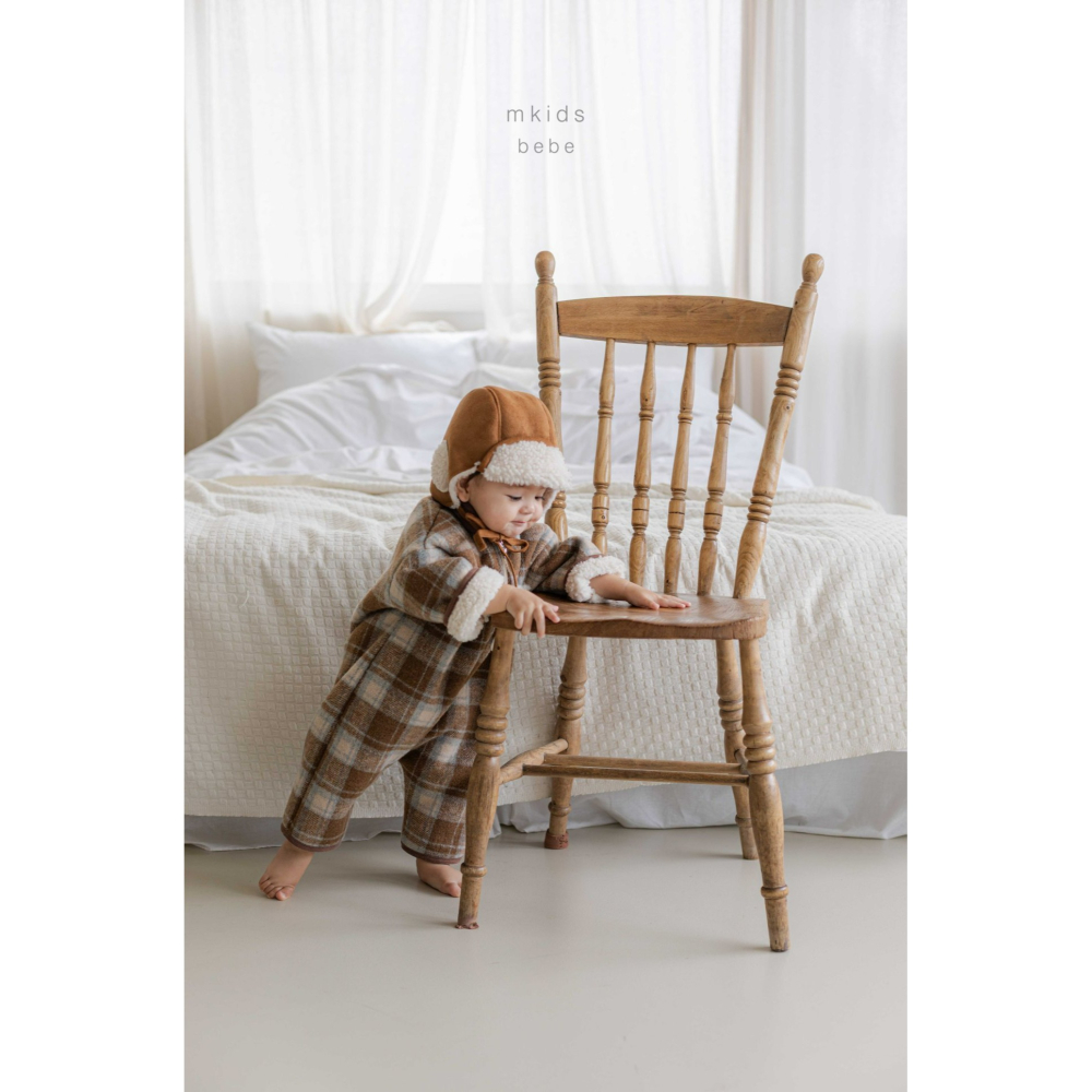 Mkids 帽子 엠키즈 밤비무스탕모자-細節圖4